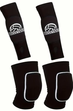 Mangas de voleibol y rodilleras